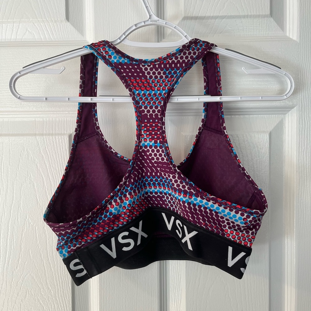 VSX Colorful Patterned Racerback Bra - Picture 2 of 2